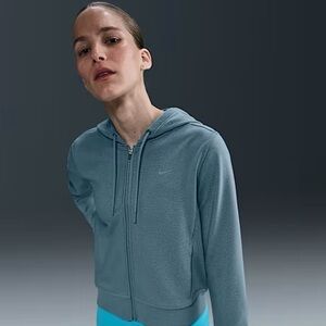 Nike Women’s Dri-Fit Hoodie Crop Zip Up🪻